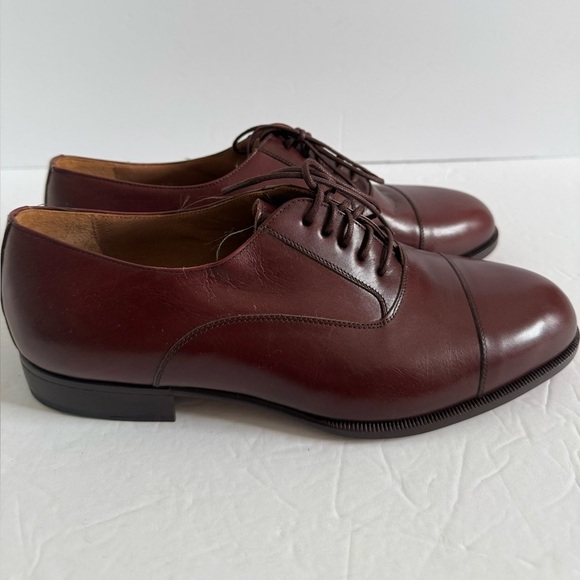 natalino solazzo Other - Natalino Salazzo Brown Oxfords Leather Brown Men's Formal Dress Shoes Size 40
